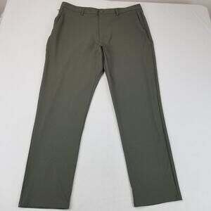 SKYR Pants Mens 36x30 Green Tricot Dynasty Slim Fit Stretch Performance Golf